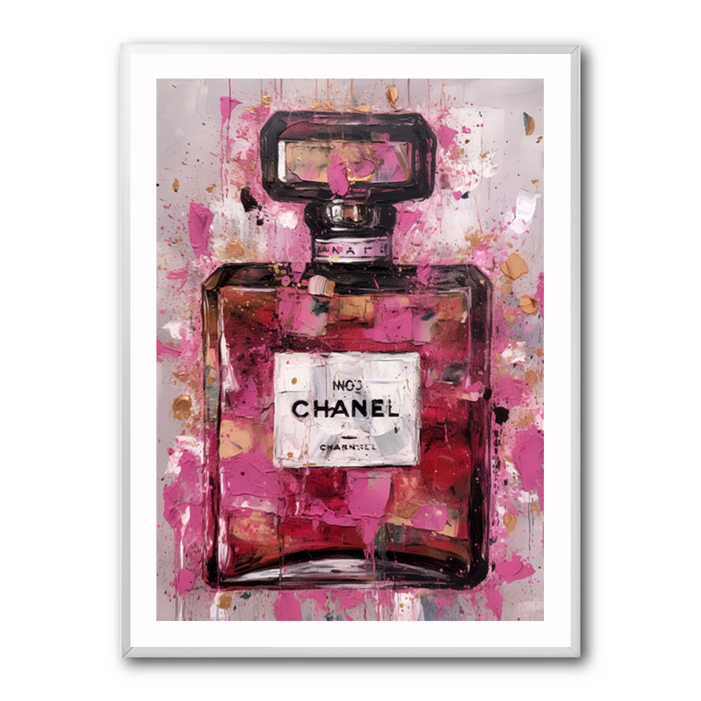 【再々値下げ】OliverGalパネル Couture Perfume Pink ピンクがランウェイをジャック！ 色の意味を再定義した